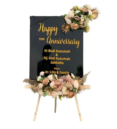 Papan Bunga Akrilik Jotang